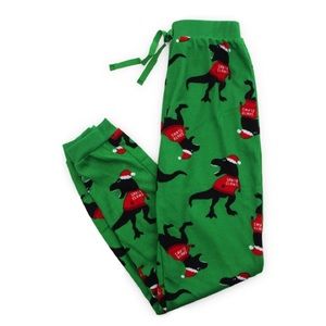 3/$10 Santa Claws T-Rex Thermal Pajama Pants